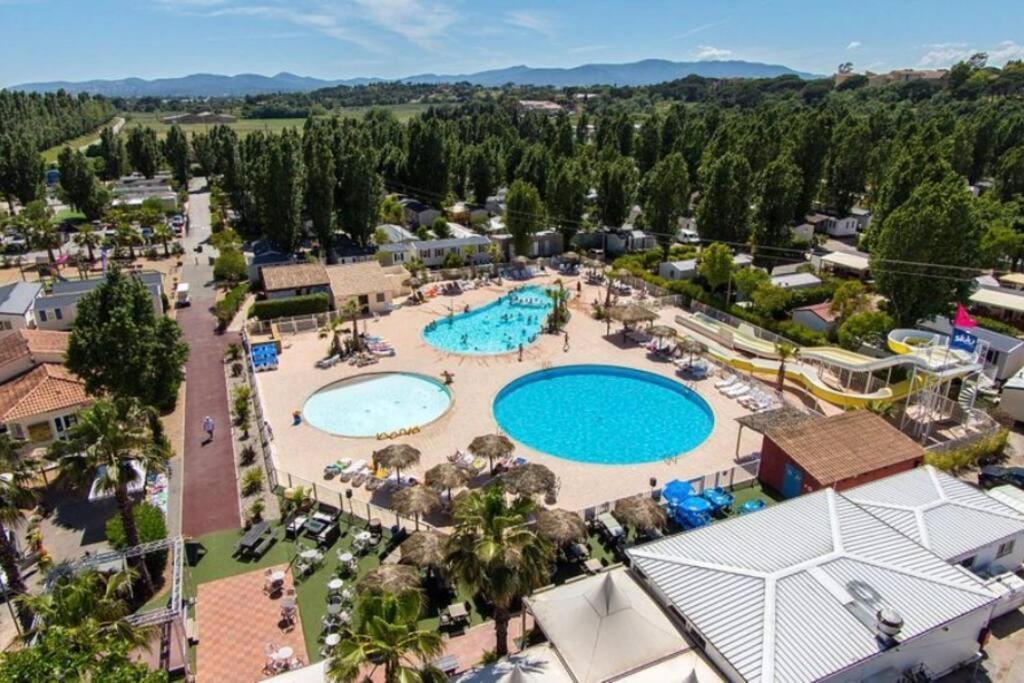 Fréjus Le Moorea Mobilhome Camping Le Montourey 4 Etoiles מראה חיצוני תמונה
