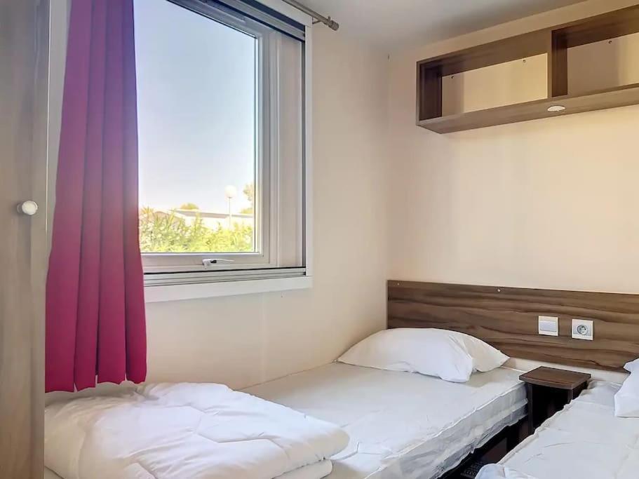 Fréjus Le Moorea Mobilhome Camping Le Montourey 4 Etoiles מראה חיצוני תמונה